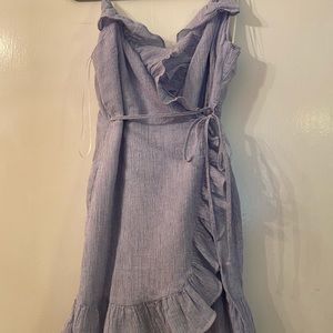 never been worn wrap dress